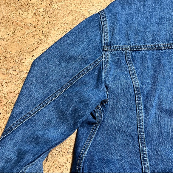 Levi’s Premium Men’s Trucker Medium Wash Denim Jean Jacket Sz M - Picture 16 of 16
